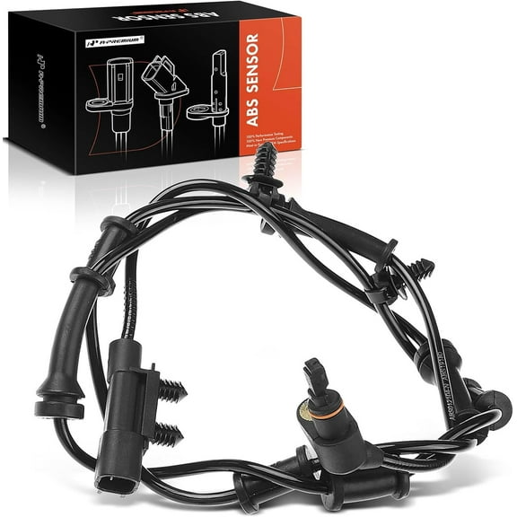 A-Premium ABS Wheel Speed Sensor Compatible with Jeep Models - Wrangler 2007-2017, Wrangler JK 2018 - Front Driver or Passenger Side, Replace# 68003281AC, 68003281AA