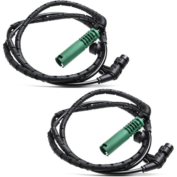 A-Premium ABS Wheel Speed Sensor Compatible with Land Rover Models - Range Rover 2006 2007 2008 2009 2010 2011 2012 - Rear Driver and Passenger Side, (2-PC Set), Replace# SSB500062, SSB500063