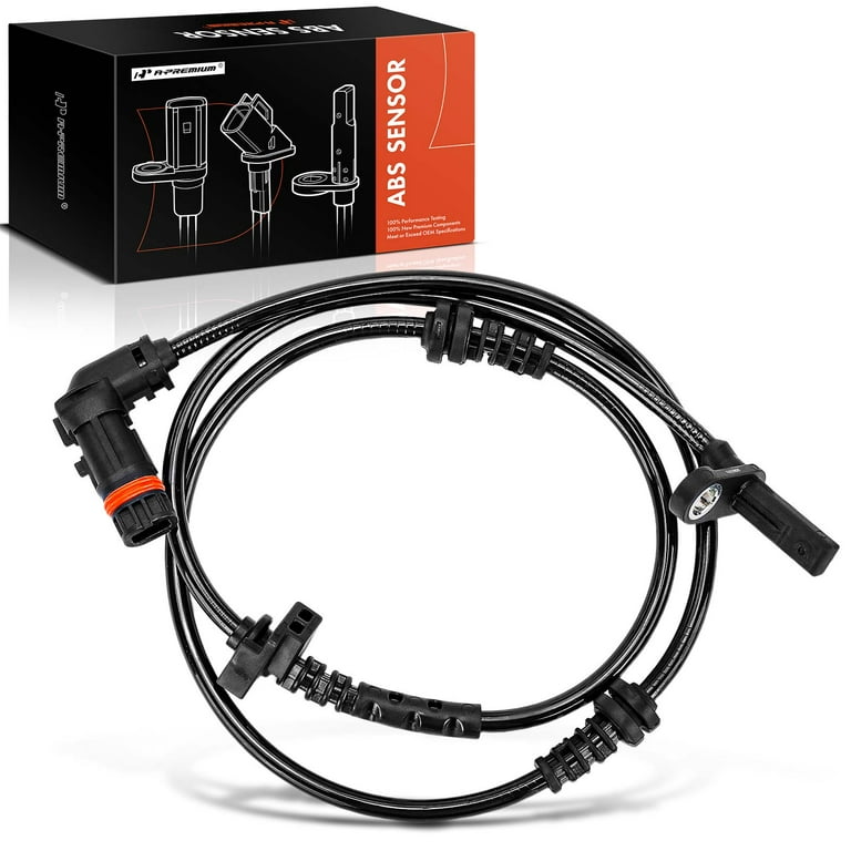 A-Premium ABS Wheel Speed Sensor Compatible with Mercedes-Benz