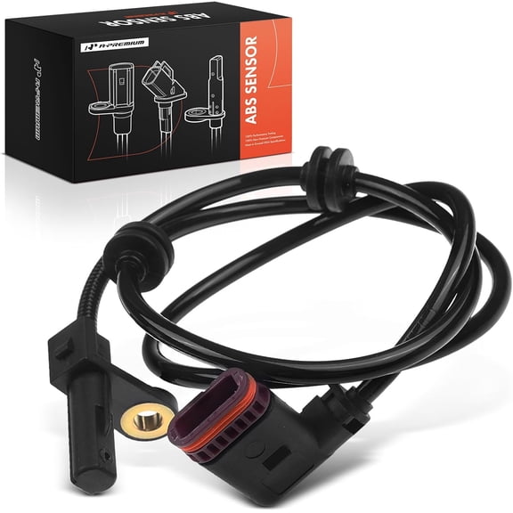 A-Premium ABS Wheel Speed Sensor Compatible with Mercedes-Benz C216 W221 CL500 CL600 CL63 CL65 S63 AMG S400 S450 S500 S550 S600 Rear Left or Right Fits select: 2009 MERCEDES-BENZ S 550 4MATIC