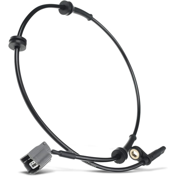 A-Premium ABS Wheel Speed Sensor Compatible with Nissan Models - Rogue 2015-2016, Rogue Select, 2014, L4 2.5L, Sport Utility - Front Driver or Passenger Side, Replace# 47910-4CE0A