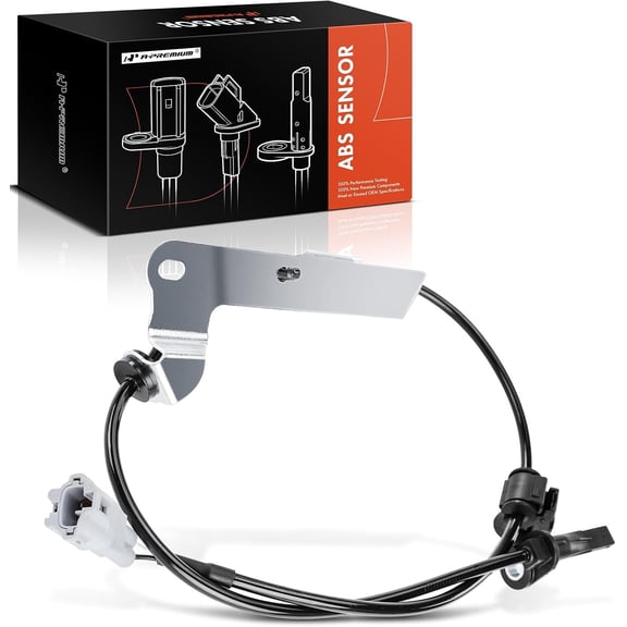 A-Premium Rear Right ABS Wheel Speed Sensor Compatible with Subaru Legacy 2010 2011 2012 2013 2014 - Rear Passenger Side, Replace# 27540-AJ02A, 27540AJ02A