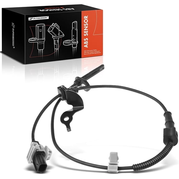 A-Premium ABS Wheel Speed Sensor Compatible with Acura & Honda Models - TLX 2015-2020, Accord 2013-2017, with Wire Harness - Front Left Driver Side, Replace# 57455-T2F-A01, 57455-T2J-H01