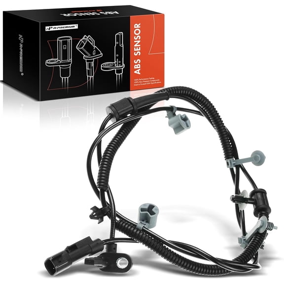 A-Premium ABS Wheel Speed Sensor Compatible with Buick Models - LaCrosse, Regal 2012-2013, Sedan - Rear Right Passenger Side