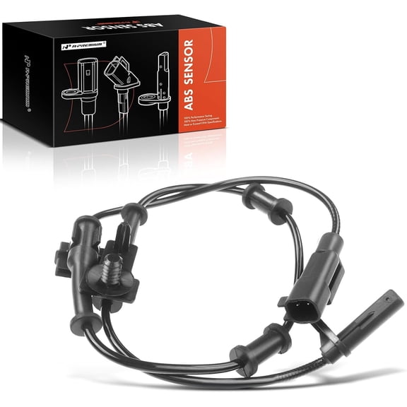 A-Premium Front Left or Right ABS Wheel Speed Sensor - Compatible with Chrysler & Dodge Models - Charger, Challenger, 300 2015-2020 - Front Driver or Passenger Side, Replace# 68199987AC, 68199987AA