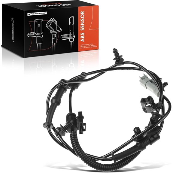 A-Premium ABS Wheel Speed Sensor Compatible with Dodge Models - Challenger 2011-2020 Coupe, Charger 2011-2017 Sedan, RWD - Rear Left Driver Side, Replace# 4779647AB, 4779647AE