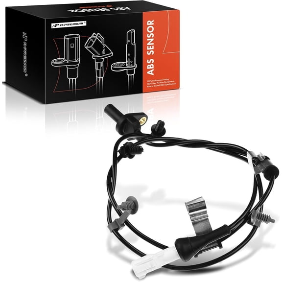 A-Premium Rear Left ABS Wheel Speed Sensor - Compatible with Ford & Lincoln Models - Edge, MKX 2007-2010, 3.5L, AWD - Rear Driver Side, Replaces 7T4Z2C191B, 7T4Z2C216B