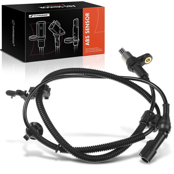 A-Premium ABS Wheel Speed Sensor Compatible with Ford F-250 1999 F-250 Super Duty 1999-2004 Excursion 2000-2005 RWD Front Passenger Side