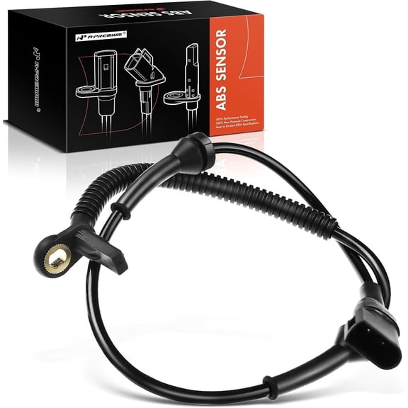 A-Premium ABS Wheel Speed Sensor Compatible with Ford Transit Connect 2010-2013 Transit 2010 Front Driver or Passenger Side