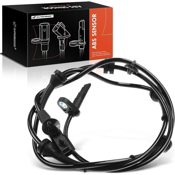 A-Premium ABS Wheel Speed Sensor Compatible with Infiniti Models - EX35 2011, M37 2011-2013, M56 2011-2012 - Front Driver or Passenger Side, Replace# 47910-1MA0B, 479101MA0B