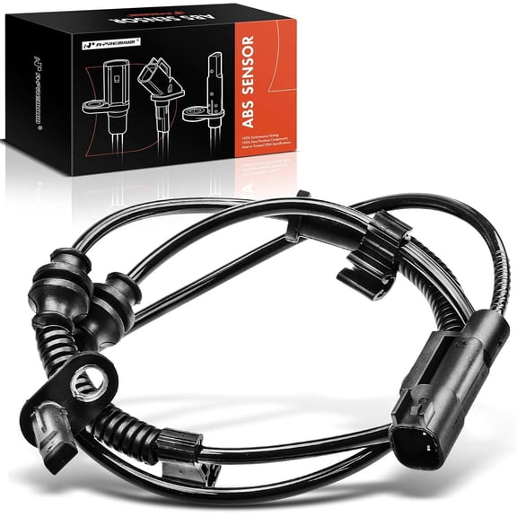 A-Premium ABS Wheel Speed Sensor Compatible with Jeep Models - Cherokee 2014-2018 - Rear Driver or Passenger Side, Replace# 68141898AB, 68141898AC