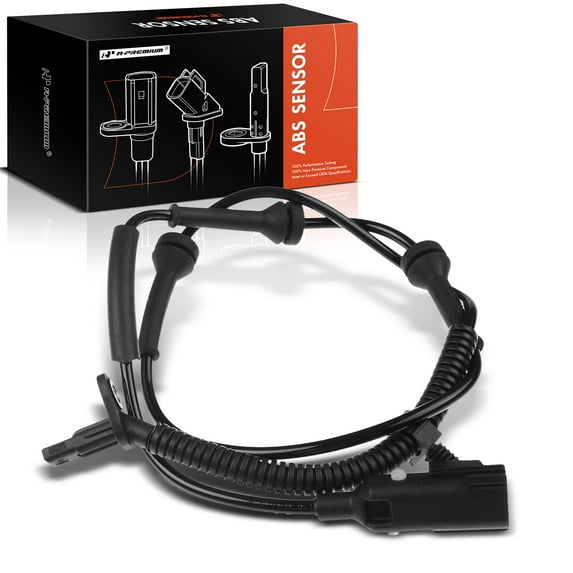 A-Premium ABS Wheel Speed Sensor Compatible with Land Rover LR2 2008-2015 Sport Utility Front Driver or Passenger Side