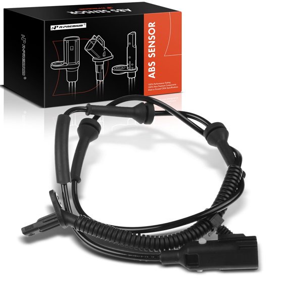 A-Premium ABS Wheel Speed Sensor Compatible with Land Rover LR2 2008-2015 Sport Utility Front Driver or Passenger Side