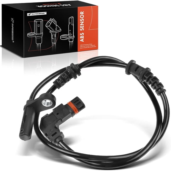 A-Premium ABS Wheel Speed Sensor Compatible with Mercedes-Benz Models - C250, C350 2012-2015, C300 2012 - Front Driver or Passenger Side, Replace# 2049052905, 2049057900
