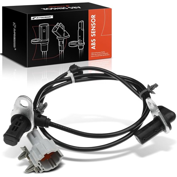 A-Premium Rear Left/Right ABS Wheel Speed Sensor Compatible with Nissan GT-R GTR 2009-2019, 3.8L Coupe - Rear Driver or Passenger Side, Replace# 47900-JF00A, 47900JF00A