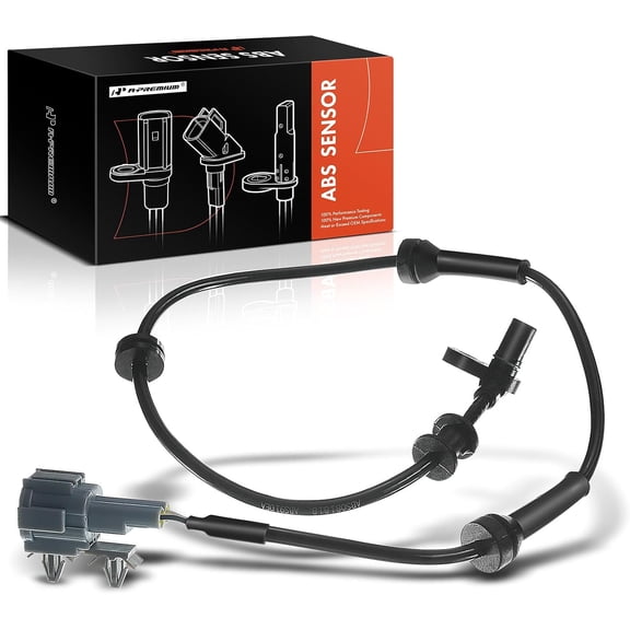 A-Premium Front LH/RH ABS Wheel Speed Sensor Compatible with Nissan Pathfinder Frontier Xterra 2005-2014 Suzuki Equator 2009 2010 2011 2012 - Front Driver or Passenger Side