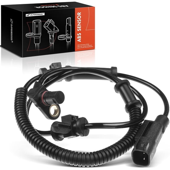 A-Premium Front Left/Right ABS Wheel Speed Sensor for Dodge Ram 1500 2009-2010 & for Ram 1500 2011-2012, 3.7L/4.7L/5.7L - Front Driver or Passenger Side, Replace# 68060333AA