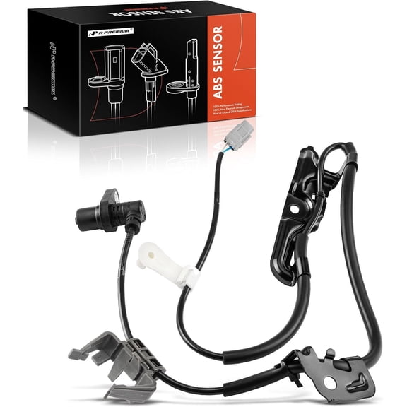 A-Premium Front Right ABS Wheel Speed Sensor for Toyota & Lexus Models - Camry 2006-2011, ES350 2007-2011, Sedan - Front Passenger Side
