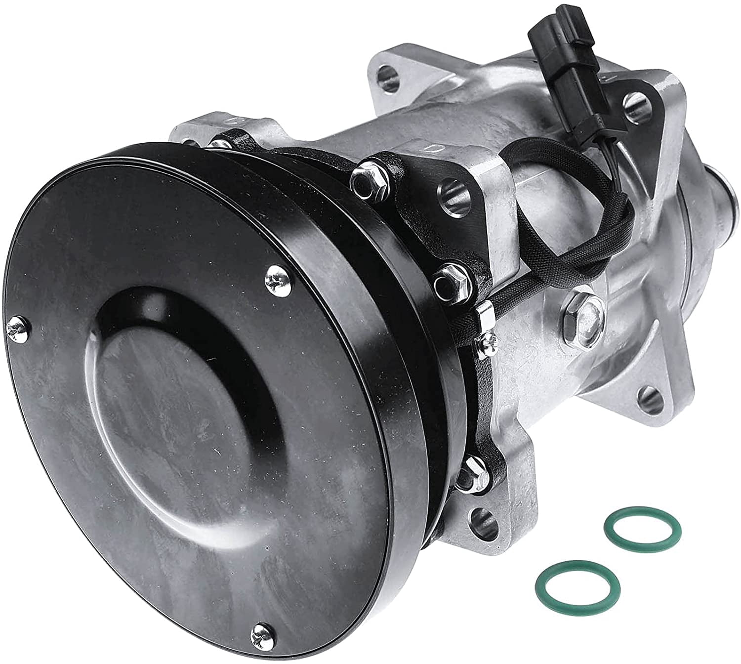 A-Premium AC Compressor with Clutch Compatible with Backhoe Loader 426B ...