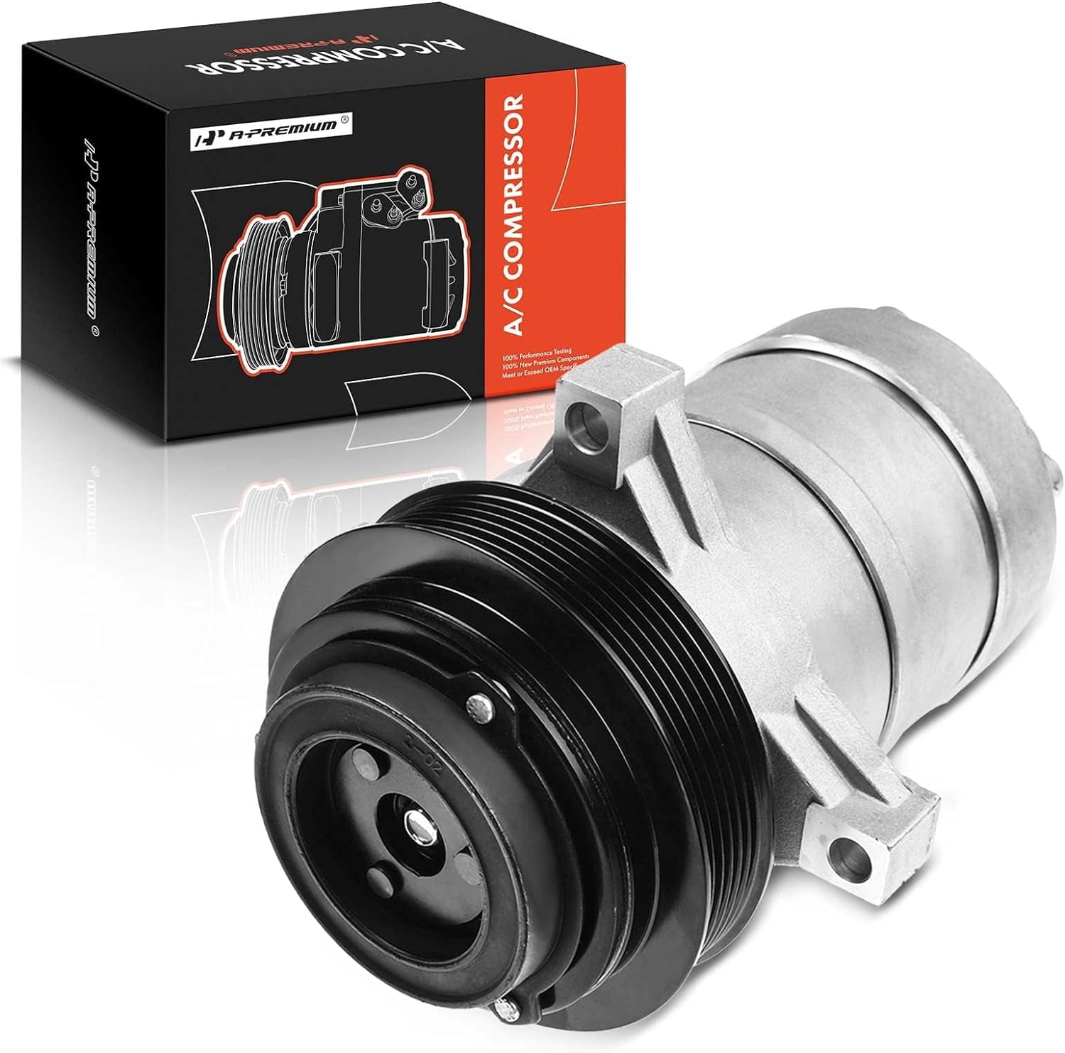A-Premium AC Compressor with Clutch Compatible with Buick Roadmaster ...