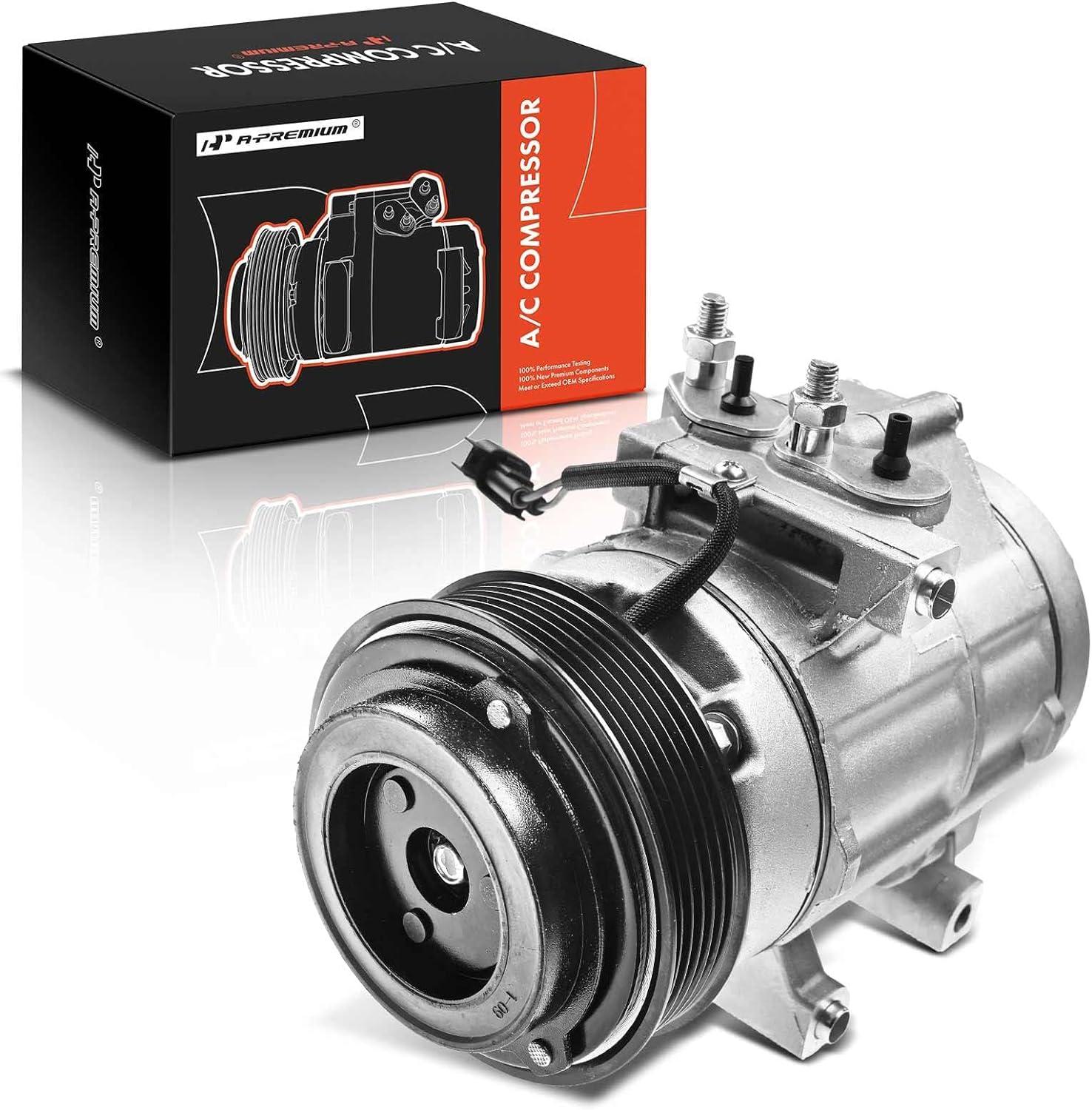BDFHYK 68192 AC Compressor – Compatible With Ford Expedition, F-150, F-250/350/450/550 Super Duty, Lincoln Navigator 2007-2014