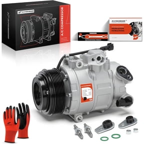 A-Premium Air Conditioner AC Compressor with Clutch Compatible with Ford Explorer Flex Taurus & Lincoln Continental MKS MKT MKZ