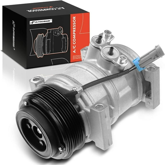 A-Premium AC Compressor Compatible with Chevrolet Silverado 1500 2500 3500 4500 Express GMC Sierra Savana Cadillac DeVille Seville Fits select: 2008 CHEVROLET SILVERADO C1500