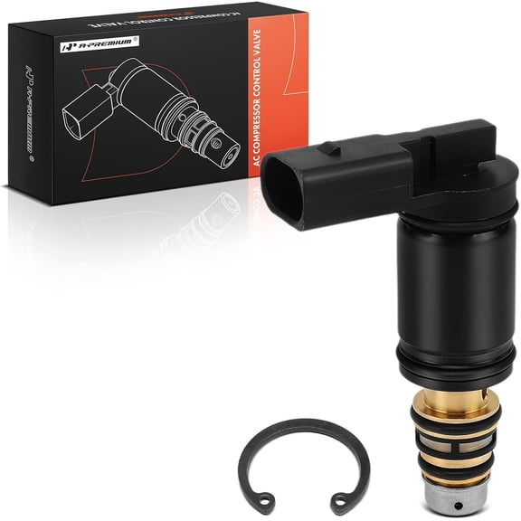 A-Premium AC Compressor Control Solenoid Valve 7SEU, 6SEU Compatible with Volkswagen Jetta 2019-2024, Golf 2019-2021, Tiguan 2019-2024, GTI, Arteon & Audi A3, Q3, TT Quattro, RS3, S3, 7SEU/6SEU Style