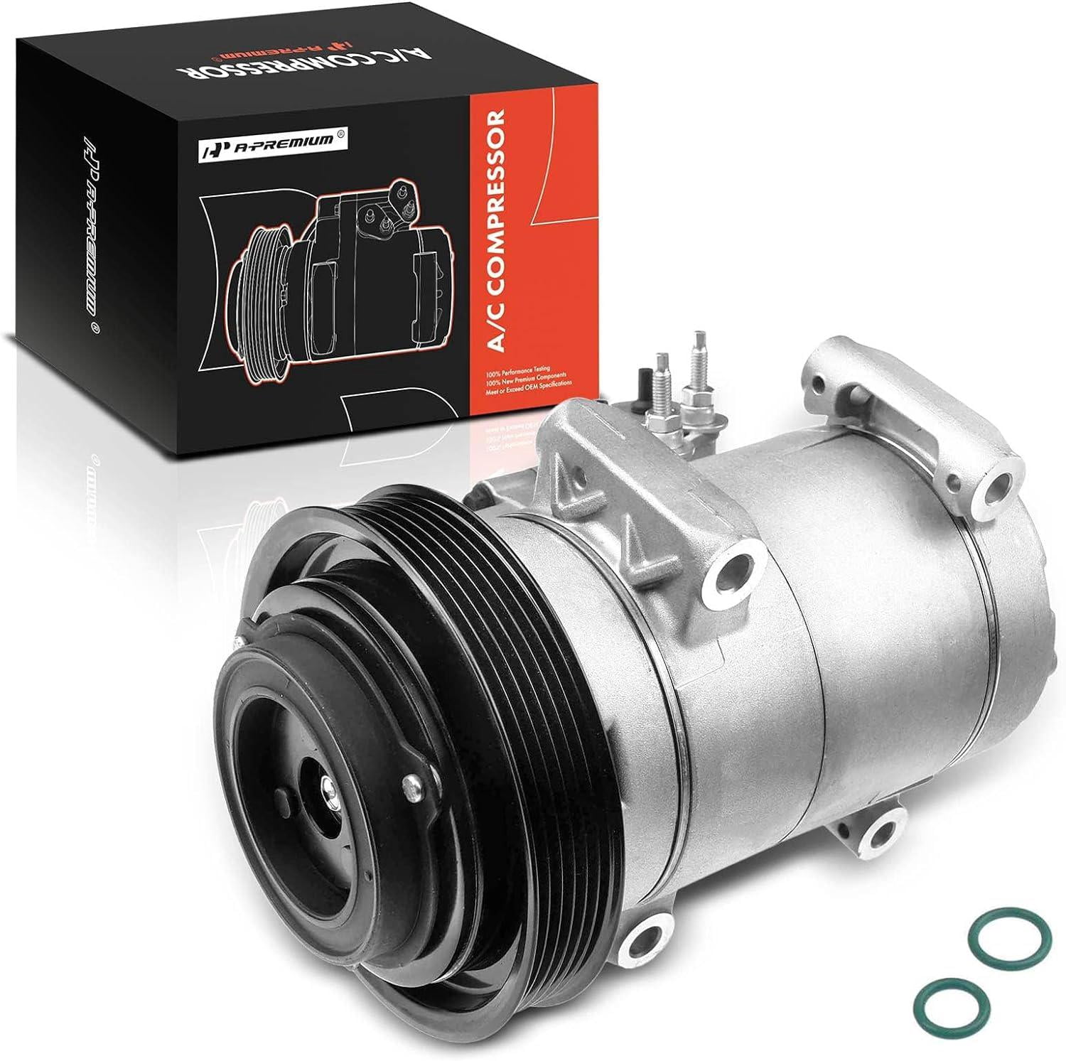 A/C Compressor Kit For Acura MDX 2007-2013 & Honda Pilot 2009-2015 – W/ Rear A/C – Remanufactured - View #2