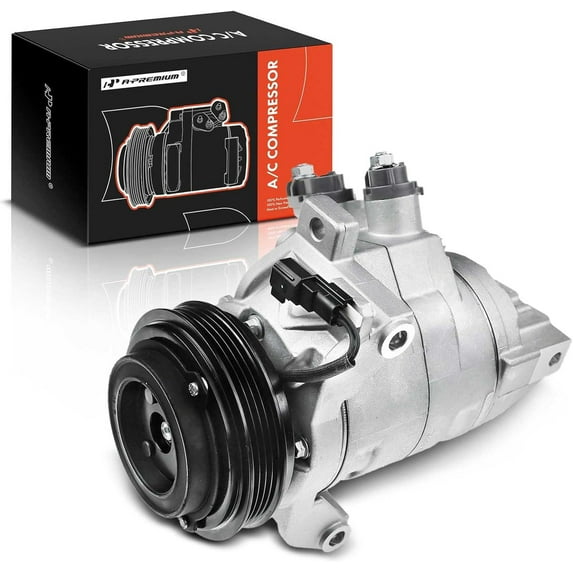 A-Premium AC Compressor with Clutch Compatible with Ford F-150 2015-2020 Lobo 2015-2016