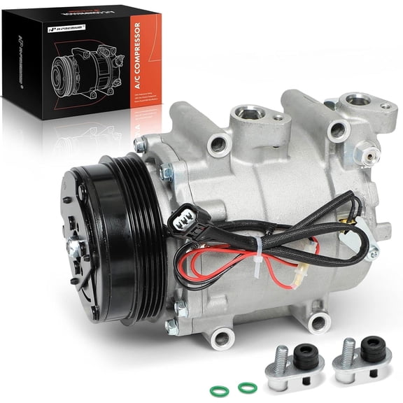 A-Premium AC Compressor with Clutch Compatible with Honda CR-Z 2012-2015 Insight 2012-2014 Hatchback