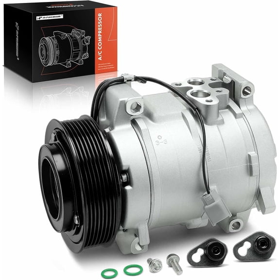 A-Premium Air Conditioner AC Compressor with Clutch Compatible with Honda Element 2.4L 2003-2011