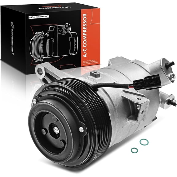 A-Premium Air Conditioner AC Compressor Compatible with Nissan Maxima 2008-2014, Murano 2009-2014, Pathfinder 2013-2015, Quest 2011-2015 & Infiniti JX35, QX60 2014-2015, V6 3.5L