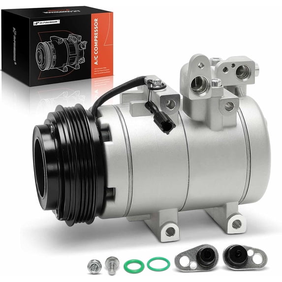 A-Premium AC Compressor with Clutch Compatible with Kia Sorento 2003-2006 V6 3.5L