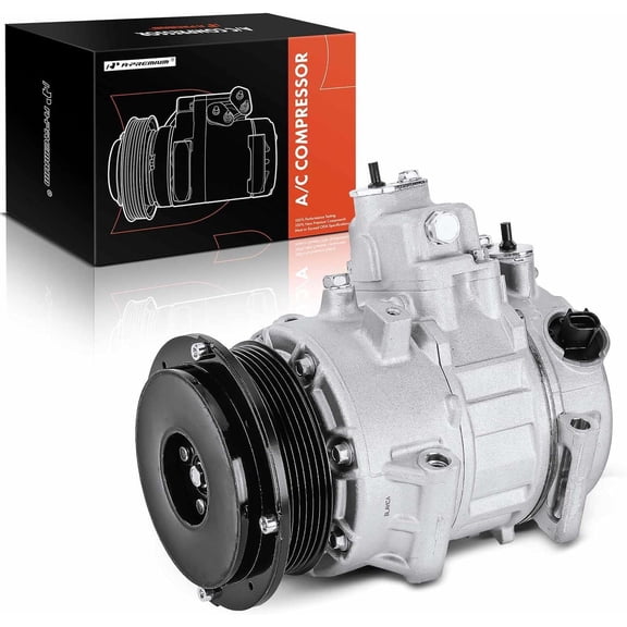 A-Premium AC Compressor with Clutch Compatible with Lexus GS460 2008-2011 IS F 2008-2014 LS460 2007-2017 V8 4.6L 5.0L