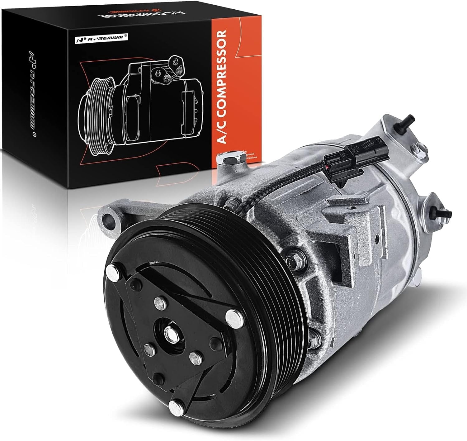 A-Premium AC Compressor with Clutch Compatible with Nissan Altima 2007-2013 V6 3.5L