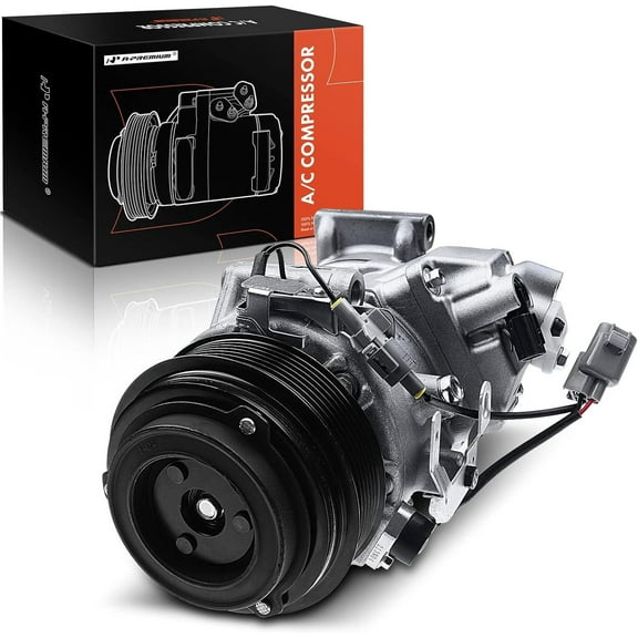 A-Premium AC Compressor with Clutch Compatible with Toyota Camry 2012-2017 Highlander 2011-2013 Sienna 2011-2016 Avalon Lexus ES350 RX350 V6 3.5L