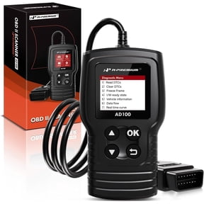 A-Premium AD100 Universal OBD2 Scanner Diagnostic Tool Car Code Reader OBDII/EOBD/CAN Scan Tool Check Engine Light/Read Clear Fault Codes/Smog Check/Live Data Stream/Battery Test For Car Since 1996