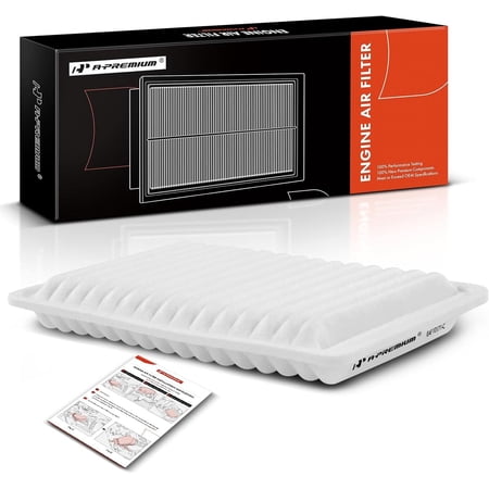 A-Premium Engine Air Filter Compatible with Toyota Vehicles - Camry 2007-2009 2.4L, Camry 2010-2017 2.5L, Venza 2009-2016 2.7L - Gas L4 Engine - Replace# 17801-0H050 price history and forecast - A-Premium CA10171