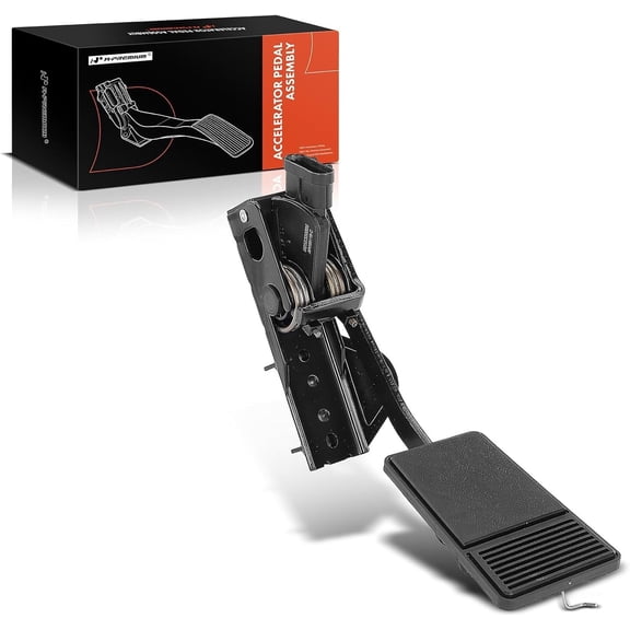 A-Premium Accelerator Pedal with Position Sensor Assembly Compatible with Chevrolet Monte Carlo 2006-2007 & Pontiac Grand Prix 2004-2008, Replace# SU10218