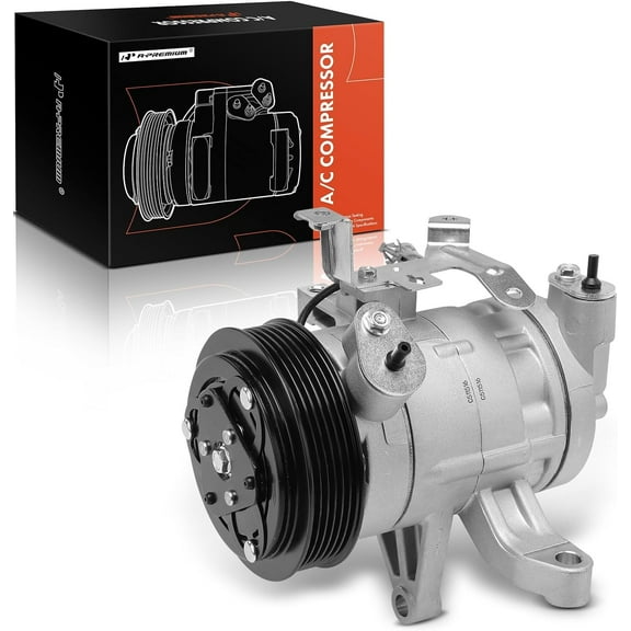 A-Premium Air Conditioner AC Compressor with Clutch Compatible with Subaru Forester 2014-2018, Impreza 2012-2016 2.0L, Crosstrek 2016-2017, XV Crosstrek 2013-2015, GAS only