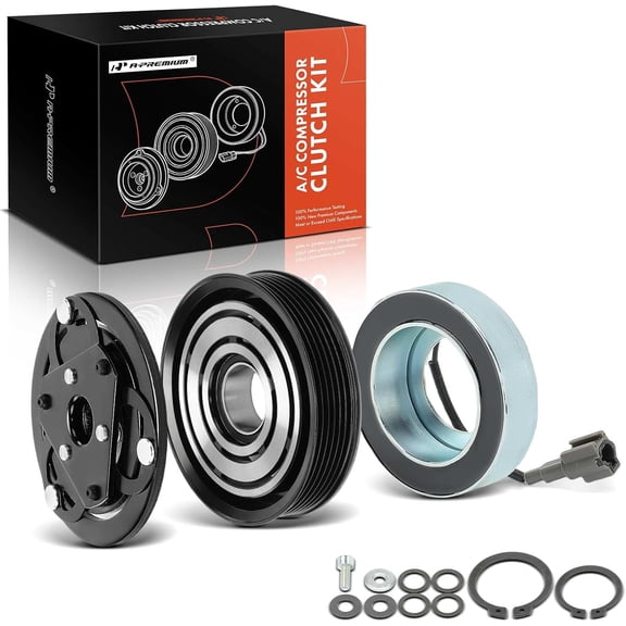A-Premium Air Conditioner AC Compressor Clutch Kit Compatible with Mazda MX-5 Miata 2006-2015, 2.0L