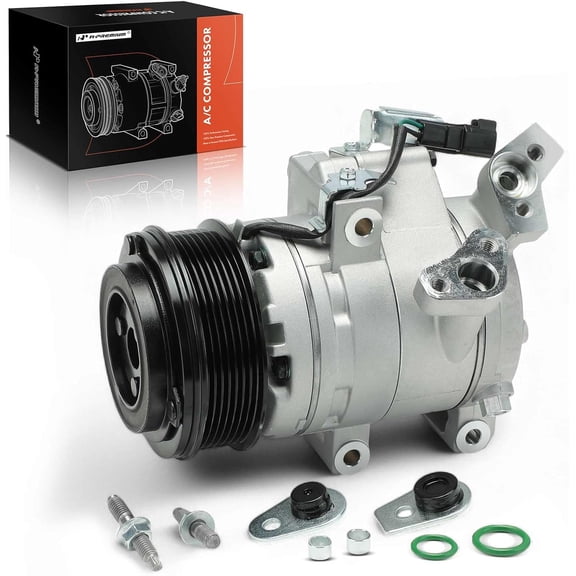 A-Premium Air Conditioner AC Compressor Compatible with Ford Ranger 2.2L 2.5L 3.2L 2017-2018