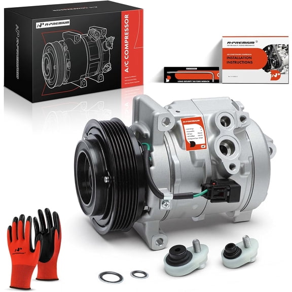 A-Premium Air Conditioner AC Compressor with Clutch Compatible with Chevrolet Captiva Sport 2.4L 2012-2015