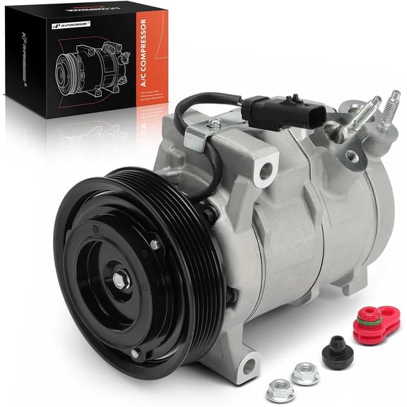 A-Premium Air Conditioner AC Compressor with Clutch Compatible with Dodge Durango 2009 5.7L & Chrysler Aspen 2009 5.7L