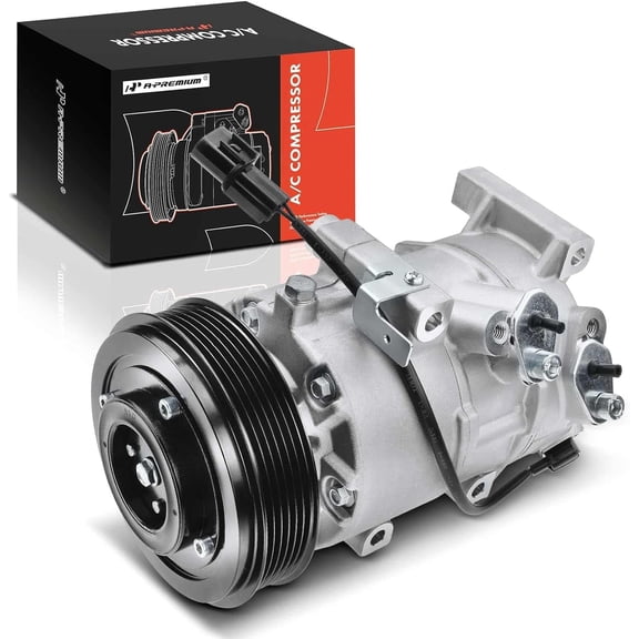 A-Premium Air Conditioner AC Compressor with Clutch Compatible with Hyundai Tucson 2016-2017 L4 1.6L