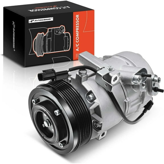 A-Premium Air Conditioner AC Compressor with Clutch Compatible with Hyundai Tucson 2016-2017 L4 2.0L