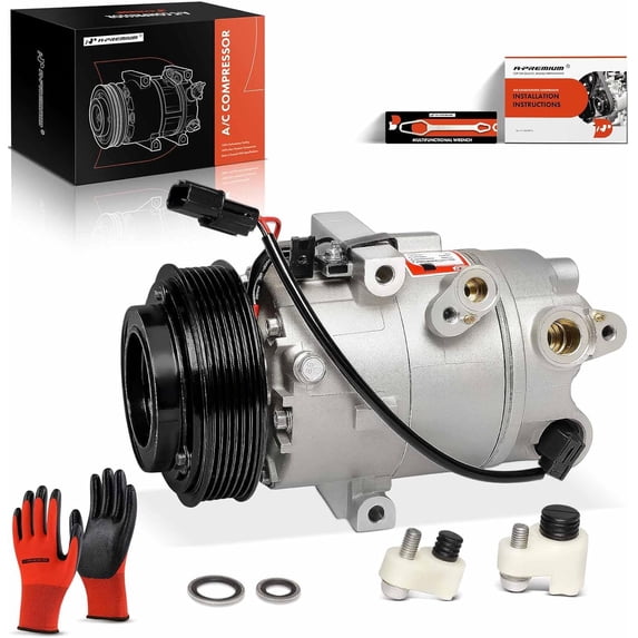 A-Premium Air Conditioner AC Compressor with Clutch Compatible with Kia Forte 2022 2023 2024, 2.0L