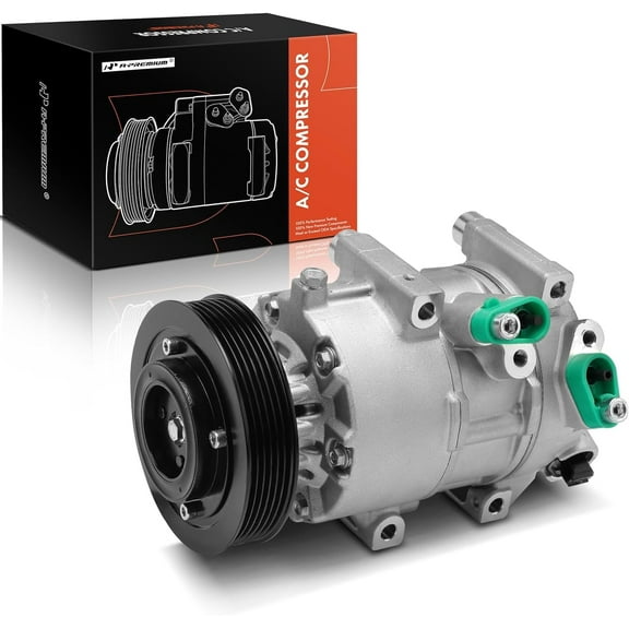A-Premium Air Conditioner AC Compressor with Clutch Compatible with Kia Sportage 2.0L 2.4L 2017