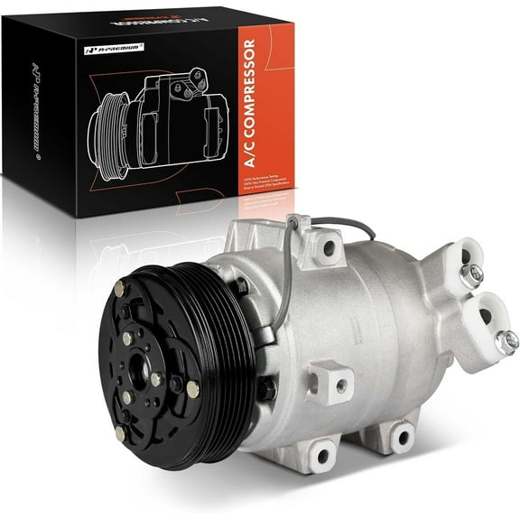 A-Premium Air Conditioner AC Compressor with Clutch Compatible with Mazda 6 2.3L 3.0L 2003-2008